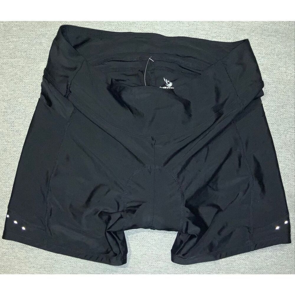 Beroy black padded bike shorts size XL